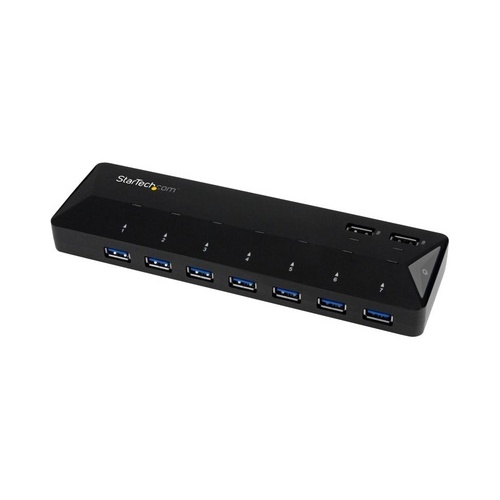 StarTech 7-pt Usb 3.0 Hub + 2x 2.4a Charge Ports (ST93007U2C)