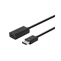 Monoprice Dp 1.2a To 4k Hdmi Active Adapter, Blk (12781)