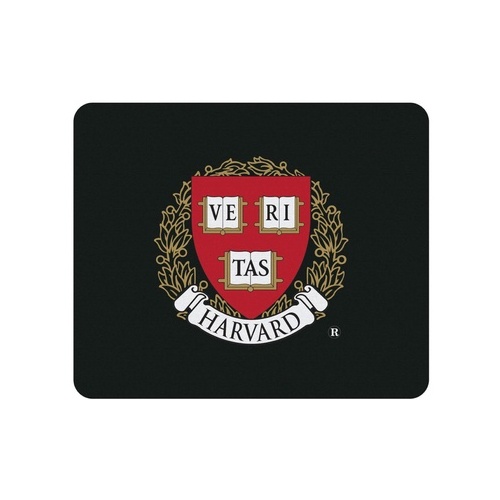 Centon Electronics Harvard Black Mouse Pad, Classic (MPADCHAR)