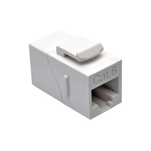 Tripp Lite Cat6 Straight Thru In-line Coupler White (N235001WH)