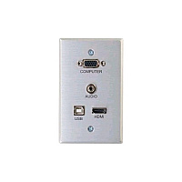 C2G Sg Al Vga+3.5mm Rrmf, Hdmi Dgl, Usb Dgl (60171)