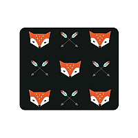 Centon Electronics Otm Hipster Prints Black Mouse Pad (OPMPV1BMHIP01)