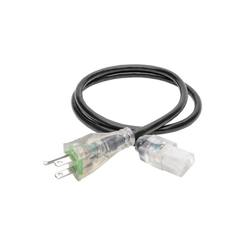 Tripp Lite 3ft Hospital Power Cord 5-15p/c13 Clear (P006003HG13CL)