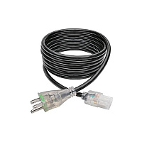 Tripp Lite 10ft Hospital Power Cord 5-15p/c13 Clear (P006010HG13CL)