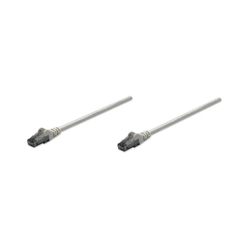 Intellinet 1 Ft Grey Cat6 Snagless Patch Cable (340526)