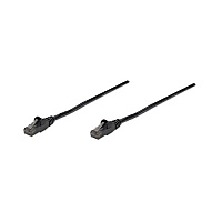 Intellinet 1 Ft Black Cat6 Snagless Patch Cable (343312)