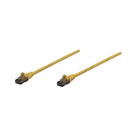 Intellinet 1 Ft Yellow Cat6 Snagless Patch Cable (344920)
