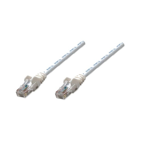 Intellinet 0.5 Ft White Cat5e Snagless Patch Cable (347167)