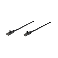Intellinet 0.5 Ft Black Cat6 Snagless Patch Cable (347389)