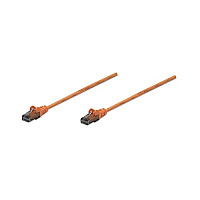 Intellinet 1 Ft Orange Cat6 Snagless Patch Cable (347518)