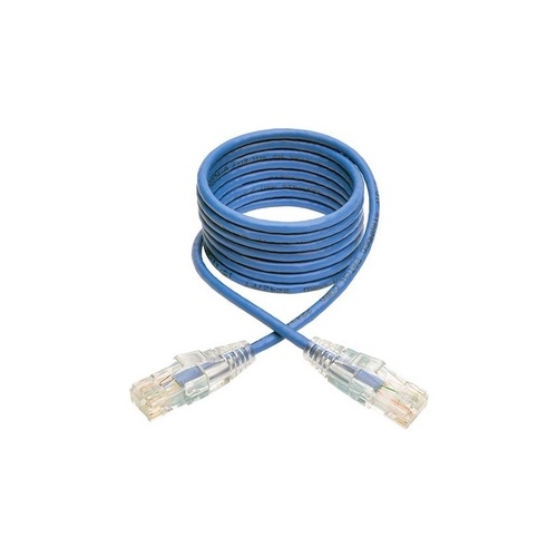 Tripp Lite 5ft Cat6 Snagless Slim Patch Cable Blue (N201S05BL)