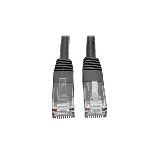 Tripp Lite 1ft Cat6 Molded Patch Cable M/m Black (N200001BK)