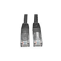 Tripp Lite 100ft Cat6 Molded Patch Cable M/m Black (N200100BK)