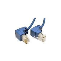 Tripp Lite 2ft Cat6 Slim Patch Cable Right Angle (N201SR2BL)
