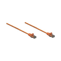 Intellinet 100 Ft Orange Cat6 Snagless Patch Cable (342322)