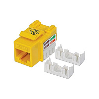 Intellinet Cat5e Yellow Keystone Jack Utp (210133)