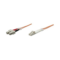 Intellinet 5m 14ft Lc/sc Multi Mode Fiber Cable (471282)