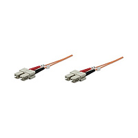 Intellinet 5m 14ft Sc/sc Multi Mode Fiber Cable (510332)
