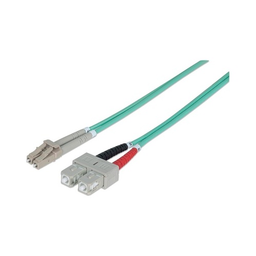 Intellinet 2m 7ft Lc/sc Multi Mode Fiber Cable (750158)