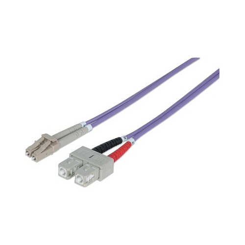 Intellinet 3m 10ft Lc/sc Multi Mode Fiber Cable (750936)