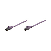 Intellinet 1 Ft Purple Cat6 Snagless Patch Cable (393102)