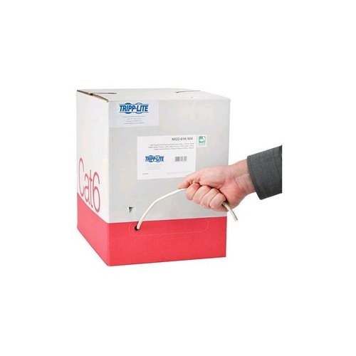 Tripp Lite 1000ft Cat6 Bulk Plenum Cmp Cable White (N22401KWH)