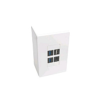 Tripp Lite Single-gang Surface-mount Junction Box (N080SMB1WH)
