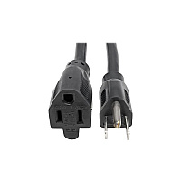 Tripp Lite 15ft Power Cord 15a 14awg 5-15p To 5-15r (P024015)