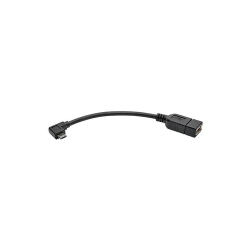 Tripp Lite 6in Micro Usb-usb Cable Right Angle M/f (U05206NRA)