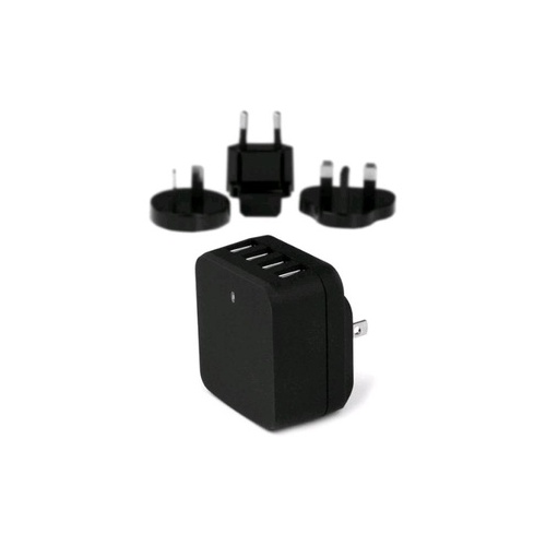 StarTech 4-port Usb Wall Charger 34w / 6.8a (USB4PACBK)