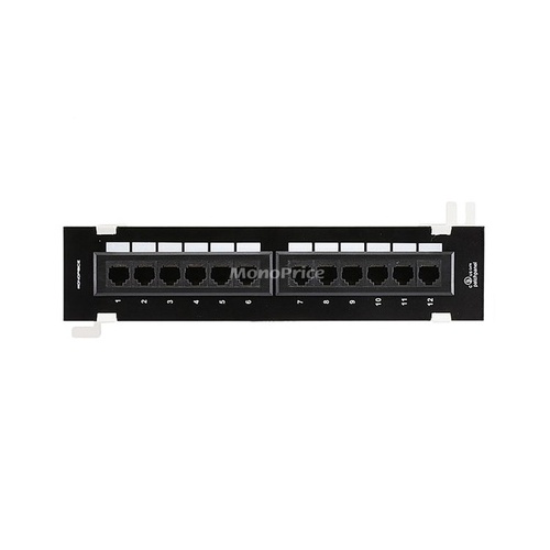 Monoprice Cat6 Mini Patch Panel 12 Port (7304)