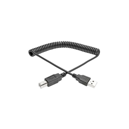 Tripp Lite 10ft Coiled Usb Cable Usb 2.0 A/b M/m (U022010COIL)