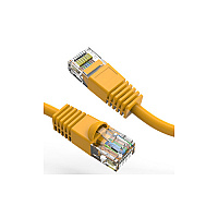 Axiom 6-inch Cat6 Cable W/boot (yellow) (C6MBY6INAX)