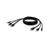 Belkin Taa Hdmi/usb/aud Cbl,hdmi M/m; Usb A/b, (F1DN1CCBLHH10T)