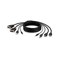Belkin Taa 2 Dvi To Hdmi/usb/aud Cbl, Vd Mm; Us (F1DN2CCBLDH10T)
