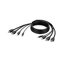 Belkin Taa Dual Hdmi/usb/aud Cbl, Hdmi M/m; Usb (F1DN2CCBLHH6T)