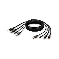 Belkin Taa 2 Mdp To Dp/usb/aud Cbl, Vid M/m; Us (F1DN2CCBLMP10T)