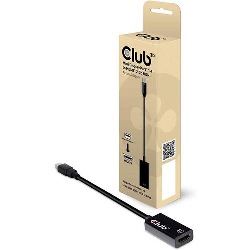 Club 3D Mdp 1.4 To Hdmi 2.0b Adapter (CAC1180)
