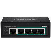 Trendnet 5-port Industrial Gigabit Poe + Din-rail Switch (TIPG50)