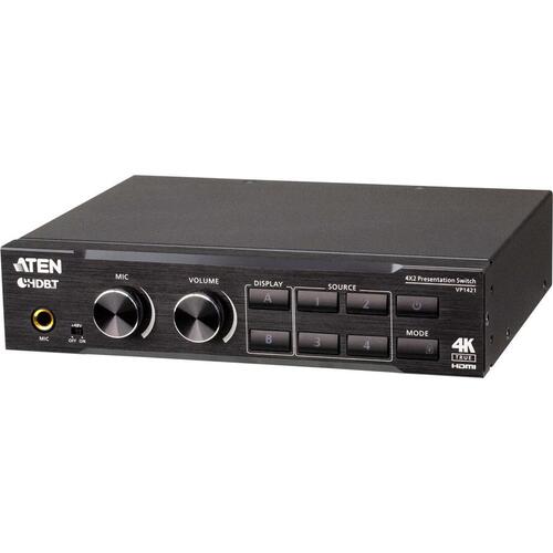 Aten 4 X 2 4k Presentation Switch (VP1421)