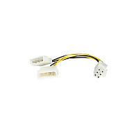 StarTech 6" Lp4 To 6 Pin Pcie Power Cable Adapter (LP4PCIEXADAP)