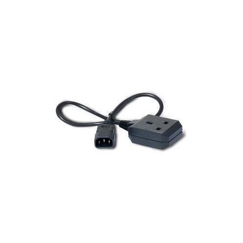 APC Pwr Cord, 10a, 230v, C14 To Uk 2ft (AP9881)