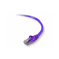 Belkin 20ft Cat5e Snagless Patch Cable Purple (A3L79120PURS)