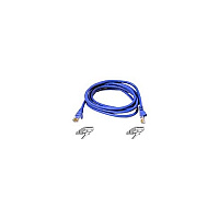 Belkin Cat6 Patch Cable Rj45m/rj45m 1ft Blue (A3L98001BLUS)