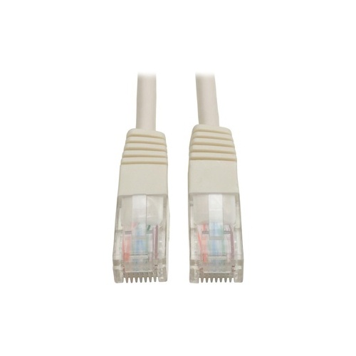 Tripp Lite 5ft Cat5e Molded Patch Cable M/m White (N002005WH)