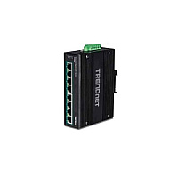 Trendnet 8-port Industrial Gigabit Poe+ Din-rail Switch (24 - 56v) (TIPG80B)