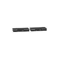 Black Box Kvm Extender Kit Over Catx - Single-monitor, Displayport 1.2a 4k30, Usb 2.0, Audio, Serial, Local Video Out, Gsa, Taa (KVXLCDP100)