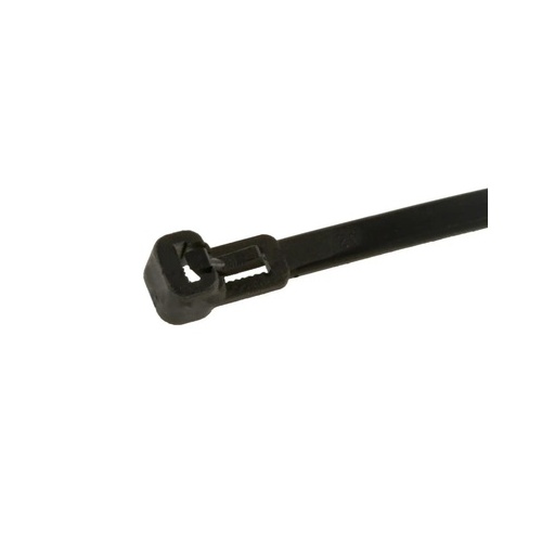 Monoprice Cable Tie 6 Inch_ 100pcs/pack - Black (5795)