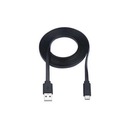 Tripp Lite Usb-a To Usb C Cable Flat M/m Black 3ft (U038003FL)