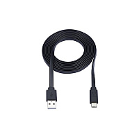Tripp Lite Usb-a To Usb C Cable Flat M/m Black 6ft (U038006FL)